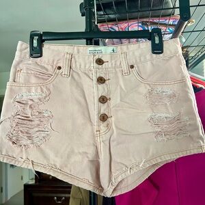 Abercrombie & Fitch high rise shorts